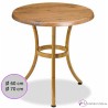 Mesa de Terraza Redonda 60 cm.- Competa