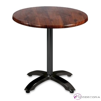 Mesa para restaurante redonda de Werzalit Rojales
