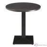 Mesa cafetería Rueda redonda 70 cm
