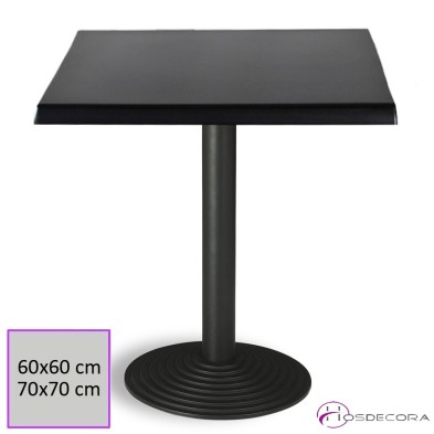 Mesa cuadrada Werzalit de Bar - Zizur