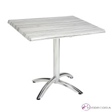 Mesa terraza bar cuadrada Werzalit - Pomer 2