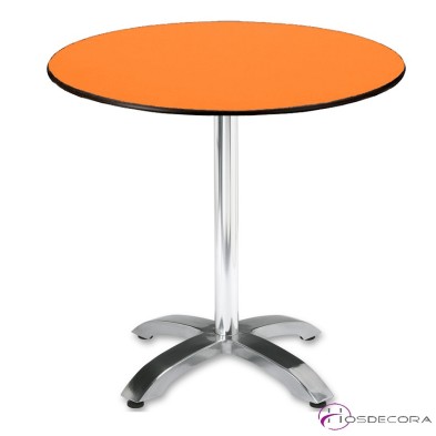 Mesa de terraza con pie central. TEJADA