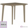 Mesa Para Bares DESSA RESOL Tablero 90x90