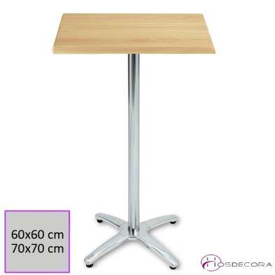 Mesa cuadrada Selva terraza SM de taburetes