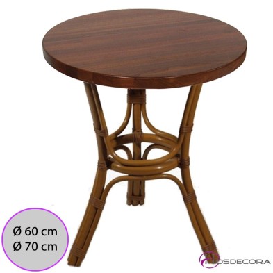 Mesa Bar Malloca Redonda desde 60 cm Werzalit