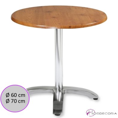 Mesa de Bar Aluminio redonda SM- PALAZUELOS