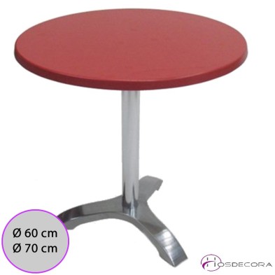Mesa Terraza  LEGANES Redonda - 60 cm Werzalit