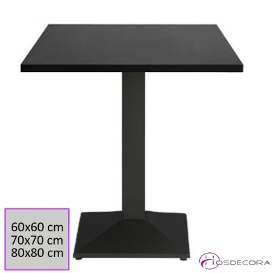 Mesa para Bar Tablero Melamina 60x60 cm - Teruel