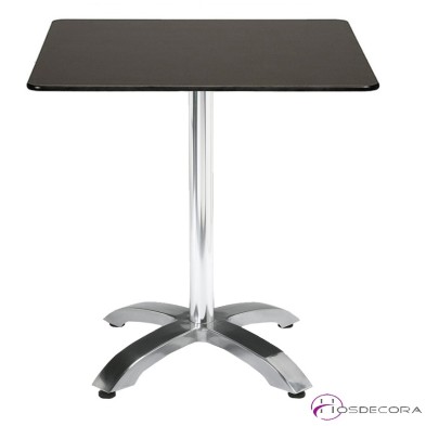 Mesa de bar Getafe Aluminio cuadrada Compact