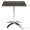 Mesa de bar Getafe Aluminio cuadrada