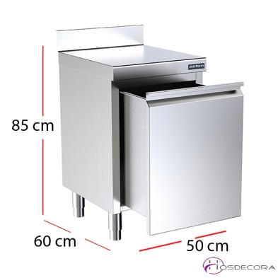 Mueble mural cajón gran capacidad fondo 60