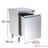 Mueble central fondo 60 cajón gran capacidad