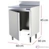 Mueble mural sin base para cubo fondo 60