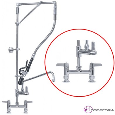 Grifo de ducha monobloc 2 orificios 34-593348