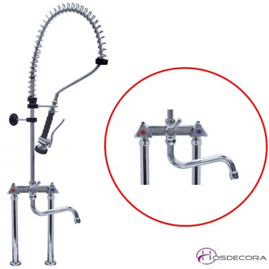 Grifo monobloc de ducha 2 orificios 34-548829