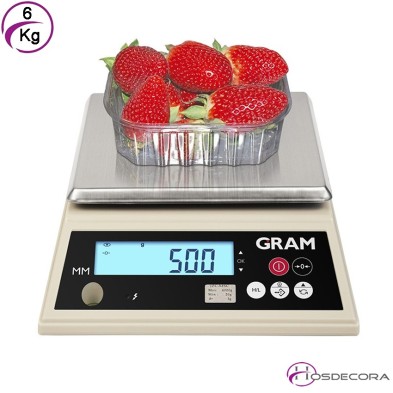 Balanza de trabajo S3 15 kg (1 gramo)