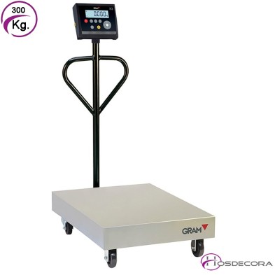 Balanza comercial con doble visor ZFOC- 30 kg