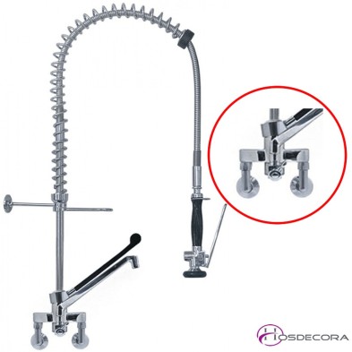 Grifo de ducha mural con caño 34-547359