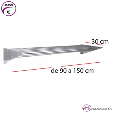 Estanteria de tubos para pared serie 61-FI5 1321+
