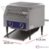Tostadora pan de cinta continua Parrilla 36.8x41.8 cm. 2.2kW