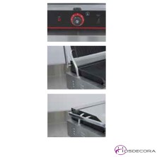 Grill eléctrico ranurado ECO 43x36 cm -61-FI5 4991