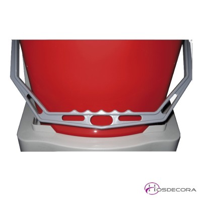 Cubo para fregar doble con prensa