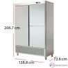 Armario refrigerado acero Inoxidable 704W 1200 litros