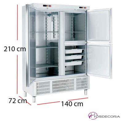 Nevera con departamento de pescado ARCH-1203-DP