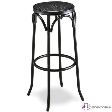 Silla para bar mr101 asiento espuma negro