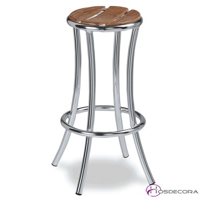 Taburete de aluminio Castropol