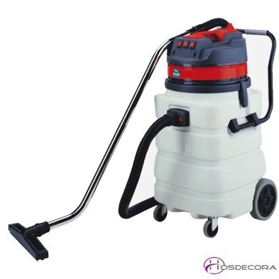 Aspirador industrial para polvo y líquido 90L 3000W