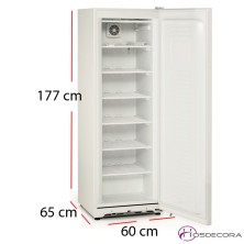 Congelador snack acabado blanco 211W - 350 litros