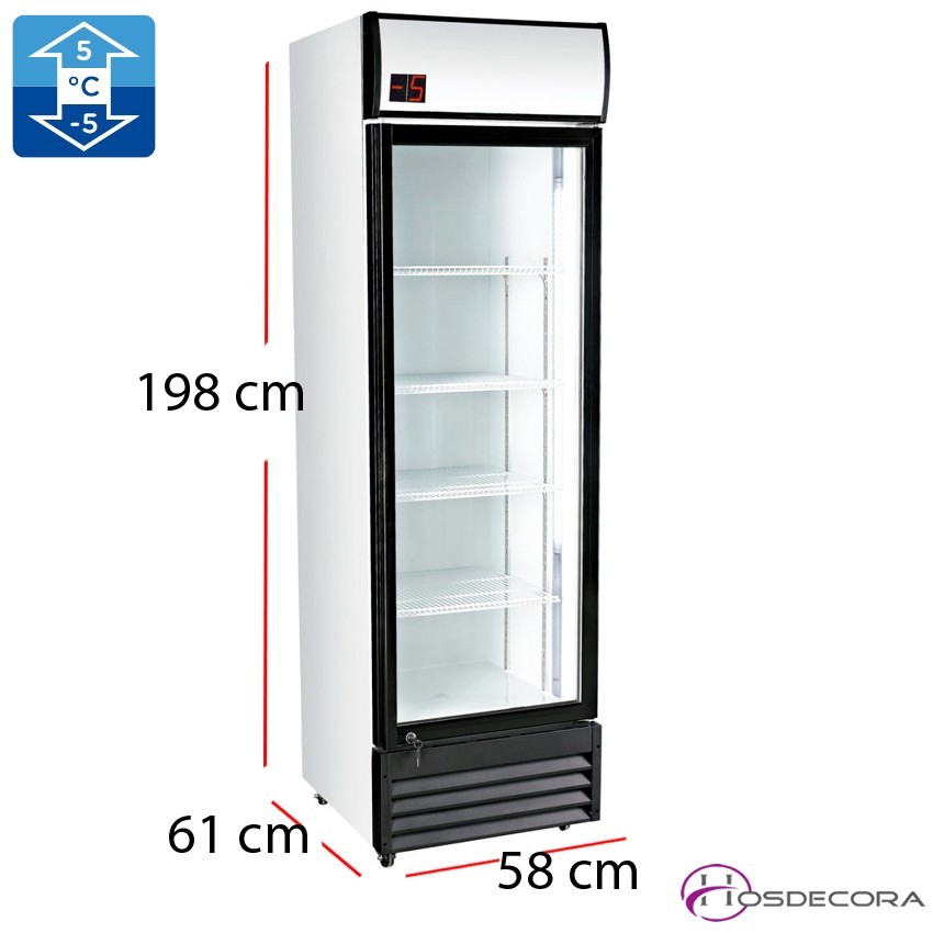 Refrigerador Subcero Puerta Cristal 360 L - 300 W