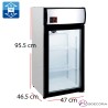 Refrigerador mini Subcero Puerta Cristal 80L - 180 W