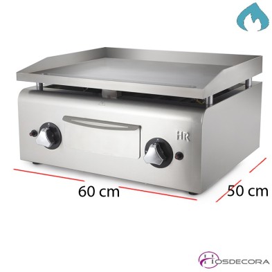 Plancha gas de cocina industrial PLC600RT