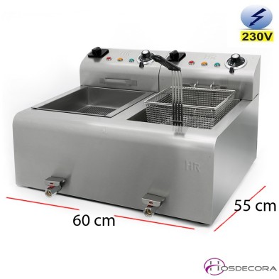 Freidora ECO 8L. 3.5 Kw. Monofásica