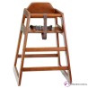 Trona de bebe de madera para restaurantes- 66