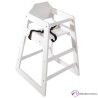 Trona de bebe de madera para restaurantes- 66