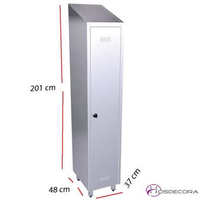 Armario de Acero 081412 Con 1 Puerta.