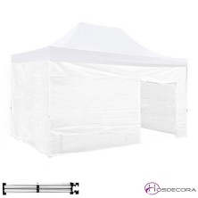 Carpas para jardines con ventana  3 X 2