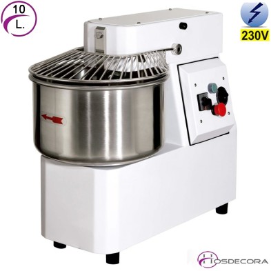Amasadora gancho espiral 10 litros 375 W 47-IM10
