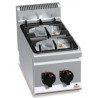 Cocina a Gas sobremesa 2 Fuegos 2x 9.5 Kw. industrial