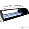 Vitrina fria para platos Largo 114.6 cm- IRON 4P