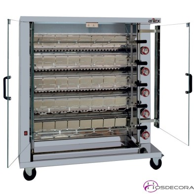 Vitrina tapas-Sushi  6 Bandejas 1/3 Largo 140 cm- BSMS-6