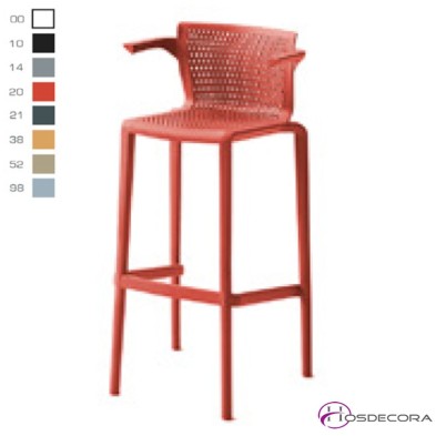 Taburete Lucena de Bar en Polipropileno