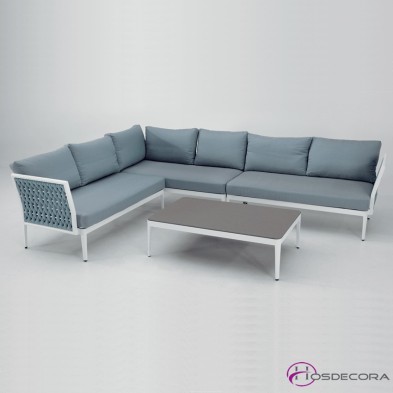 Set de jardín Cotes con sofás y mesa