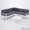 Conjunto de terraza Berlanga reclinable