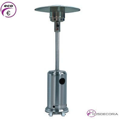 Estufa exterior blanca