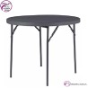 Mesa plegable redonda capacidad 6/per. 122 cm - PLANET 120