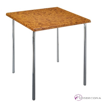 Mesa werzalit y aluminio apilable terraza Aladren